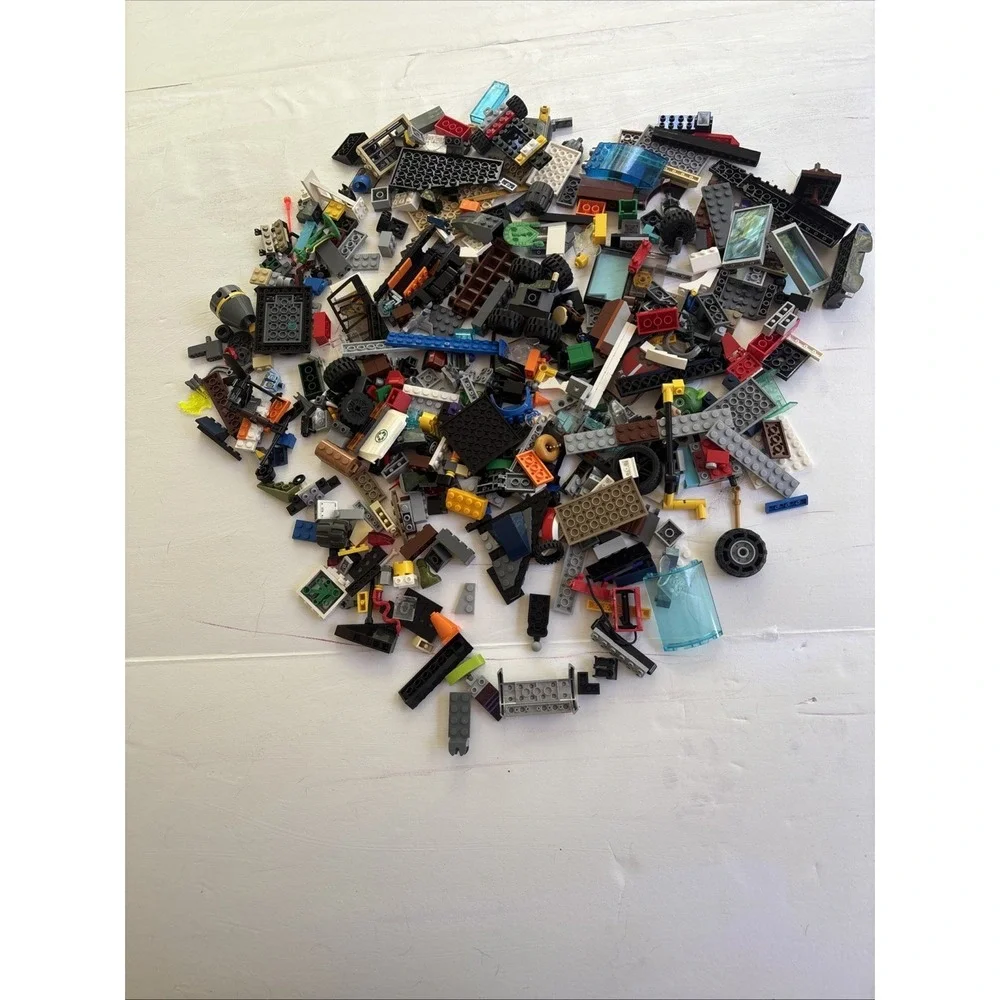 Lego Minifigure Accessories Lot  Random Pieces About 2 Lbs. Assorted
